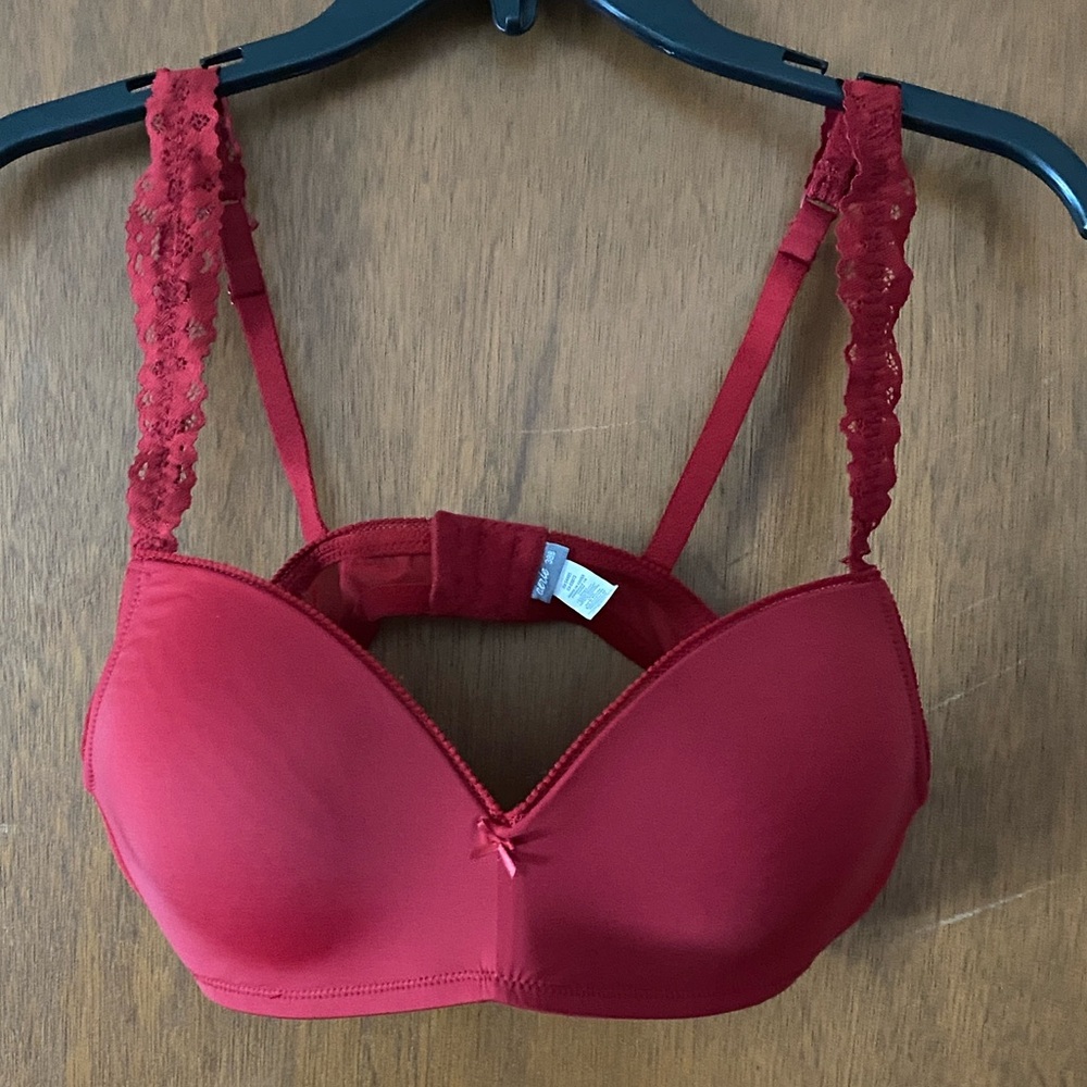Aerie Scarlet Lace Detail Bra